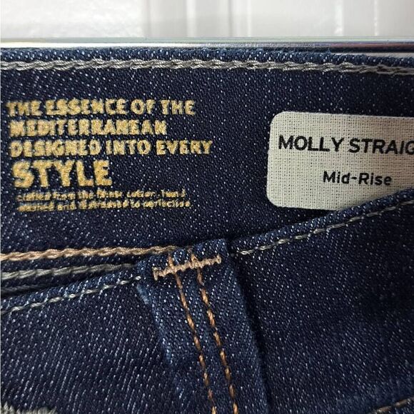 Mavi Women's Molly Mid Rise Straight Jeans size 27 x 36 - Picture 6 of 8